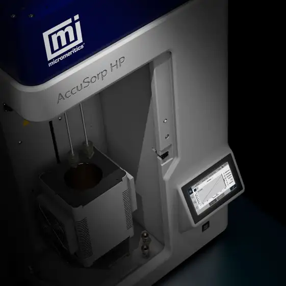 AccuSorp Micromeritics front top view screen throughput that keeps you on target_Original file
